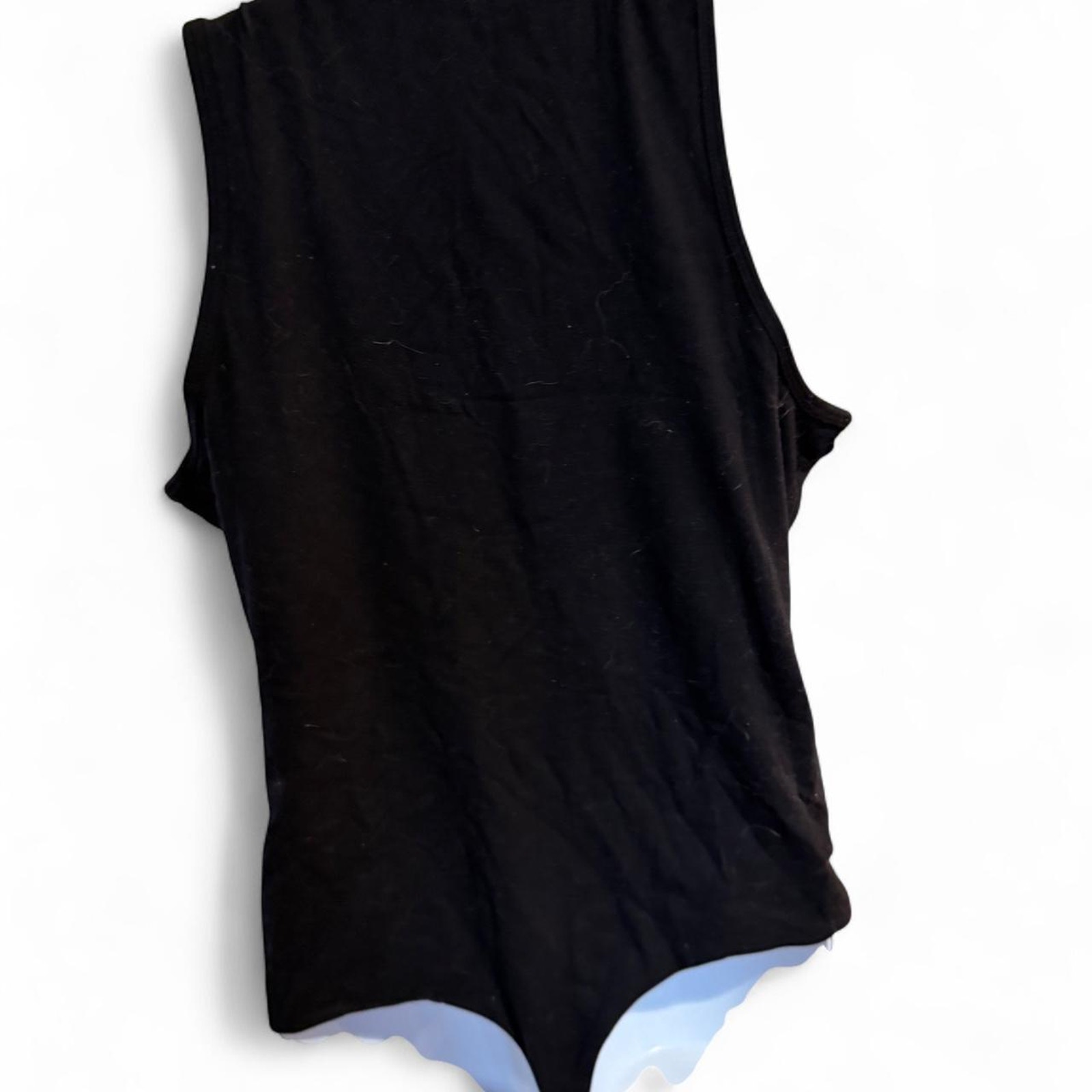 Klassy Network Black Cut-Out Bodysuit With Built-In Bra - Size Xxxl - Nwt — image 2 of 3